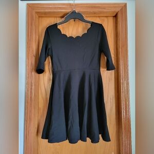 Black, stretchy Lulu's dress